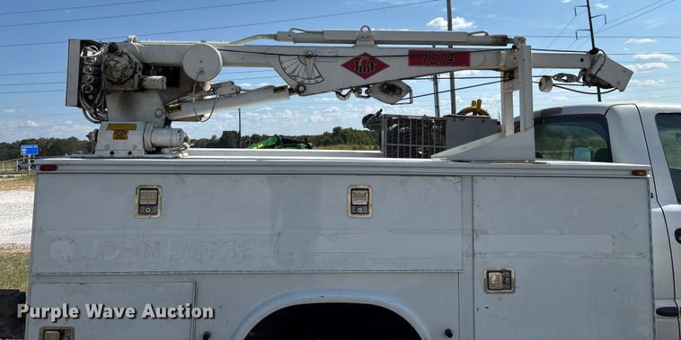 image for item ED2213 2002 Dodge Ram 3500 utility bed pickup truck