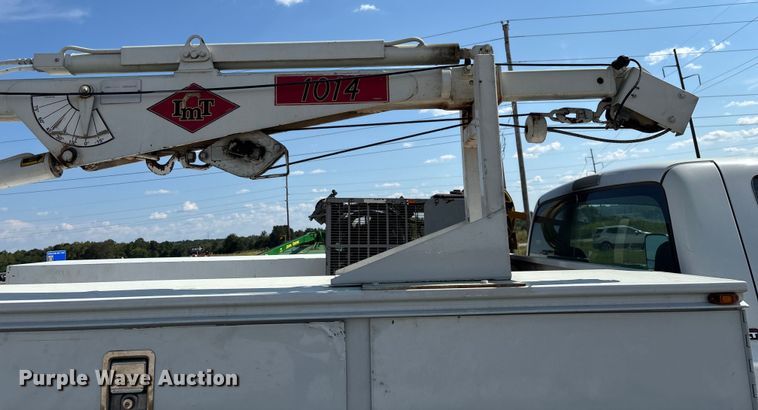 image for item ED2213 2002 Dodge Ram 3500 utility bed pickup truck