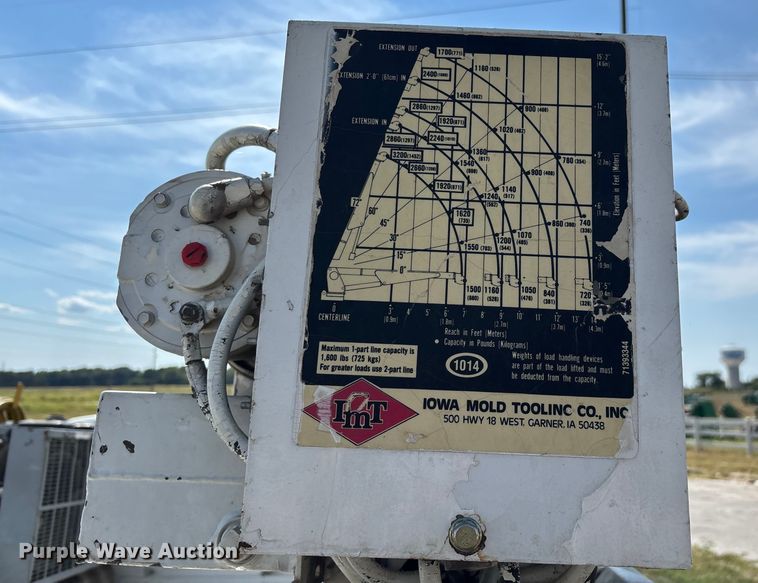 image for item ED2213 2002 Dodge Ram 3500 utility bed pickup truck