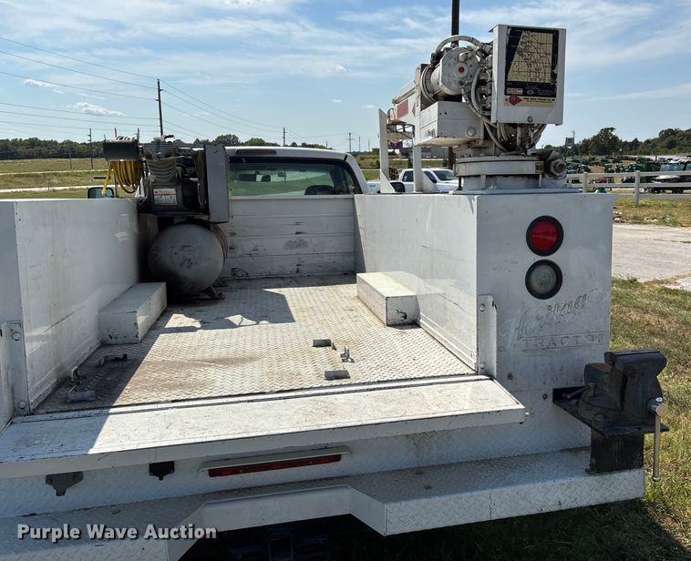 image for item ED2213 2002 Dodge Ram 3500 utility bed pickup truck