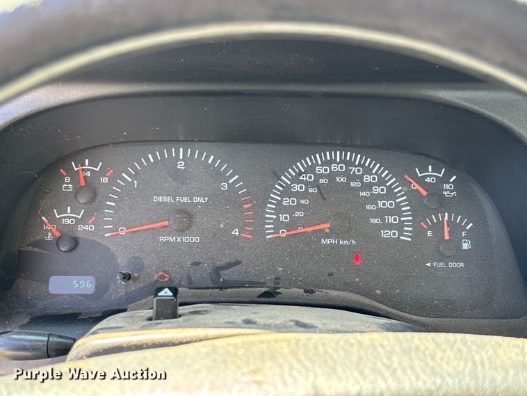 image for item ED2213 2002 Dodge Ram 3500 utility bed pickup truck