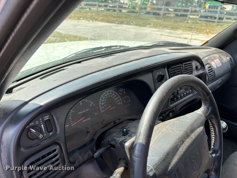 image for item ED2213 2002 Dodge Ram 3500 utility bed pickup truck