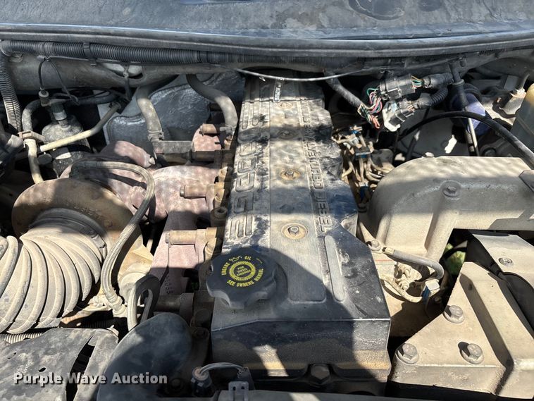 image for item ED2213 2002 Dodge Ram 3500 utility bed pickup truck