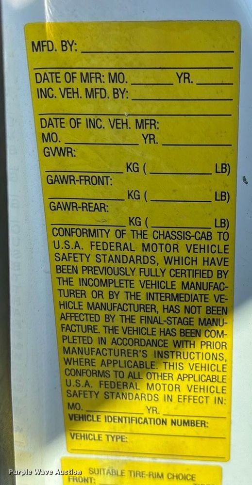 image for item ED2214 2005 Chevrolet Silverado 3500 utility bed pickup truck