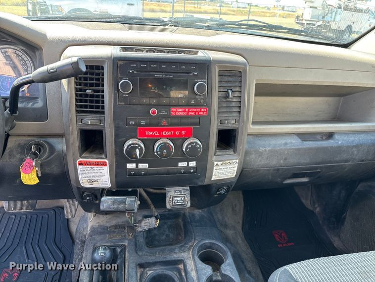 image for item ED2216 2012 Dodge Ram 5500 bucket truck