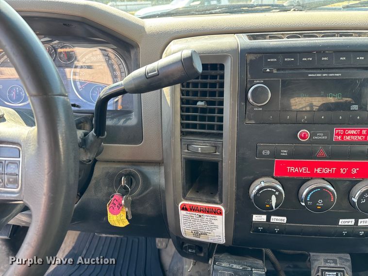 image for item ED2216 2012 Dodge Ram 5500 bucket truck