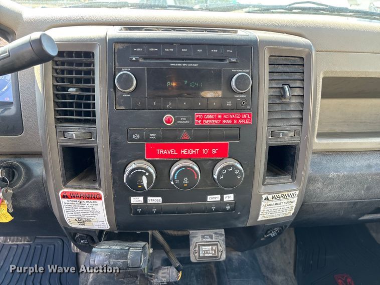 image for item ED2216 2012 Dodge Ram 5500 bucket truck