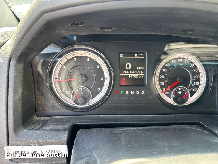 image for item ED2218 2016 RAM 1500 Crew Cab pickup truck