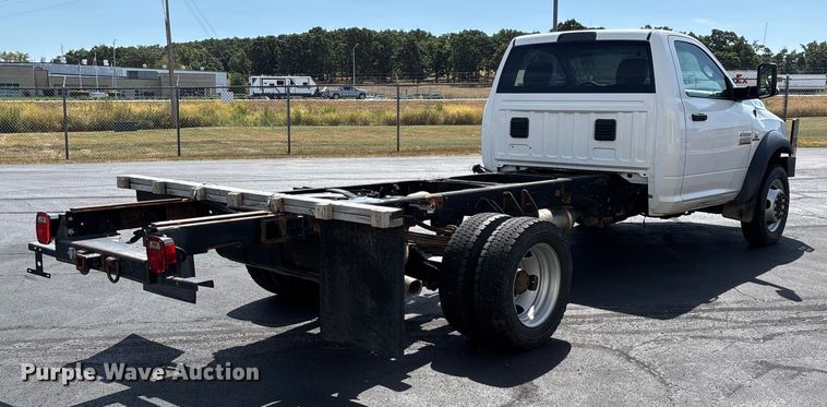 image for item ED2219 2015 RAM 5500 truck cab and chassis