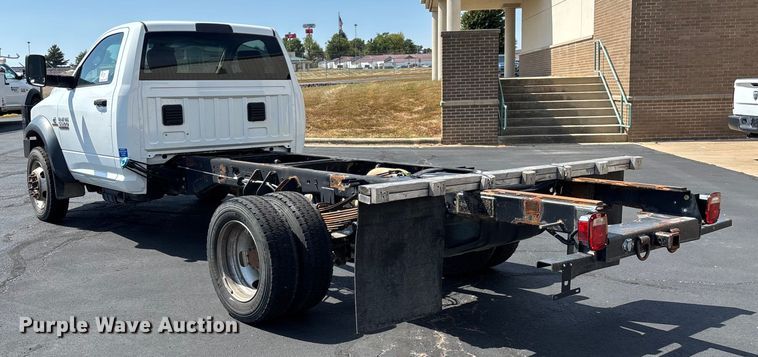 image for item ED2219 2015 RAM 5500 truck cab and chassis