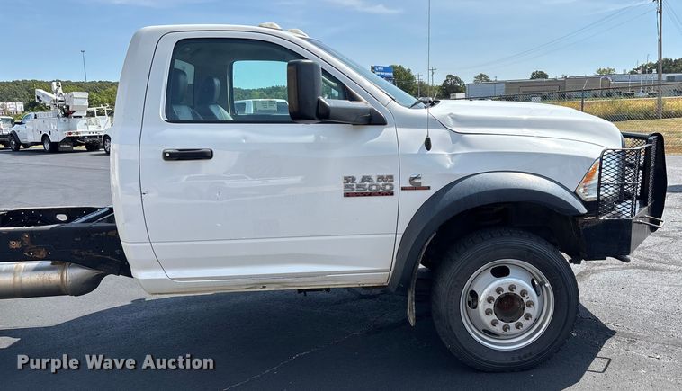 image for item ED2219 2015 RAM 5500 truck cab and chassis