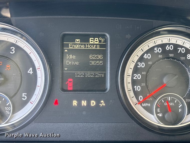 image for item ED2219 2015 RAM 5500 truck cab and chassis