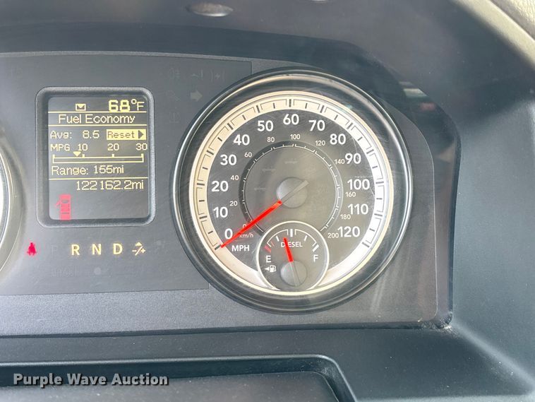 image for item ED2219 2015 RAM 5500 truck cab and chassis