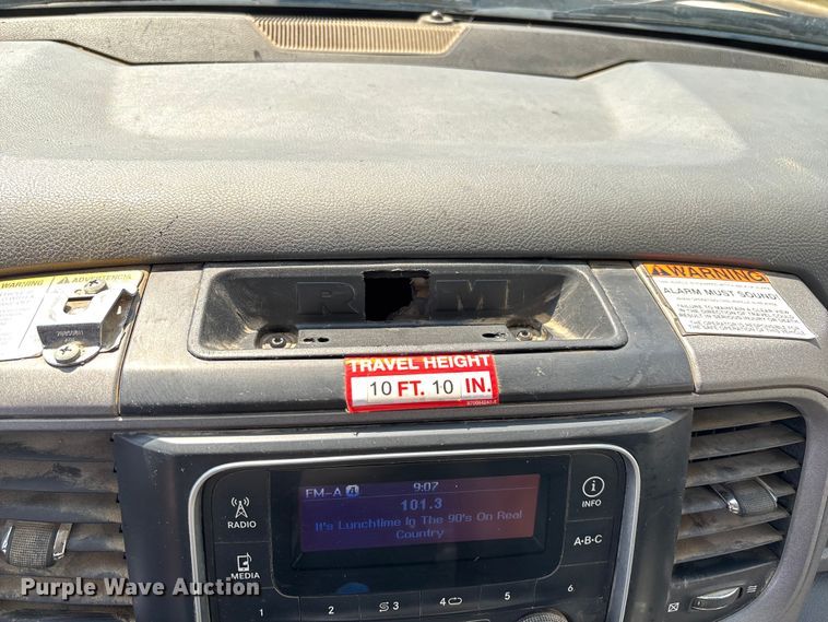 image for item ED2219 2015 RAM 5500 truck cab and chassis