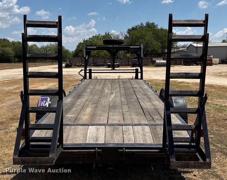 image for item ED5874 2022 C and M Trailers 83X24 GN 7K equipment trailer