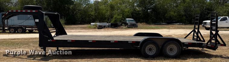 image for item ED5874 2022 C and M Trailers 83X24 GN 7K equipment trailer