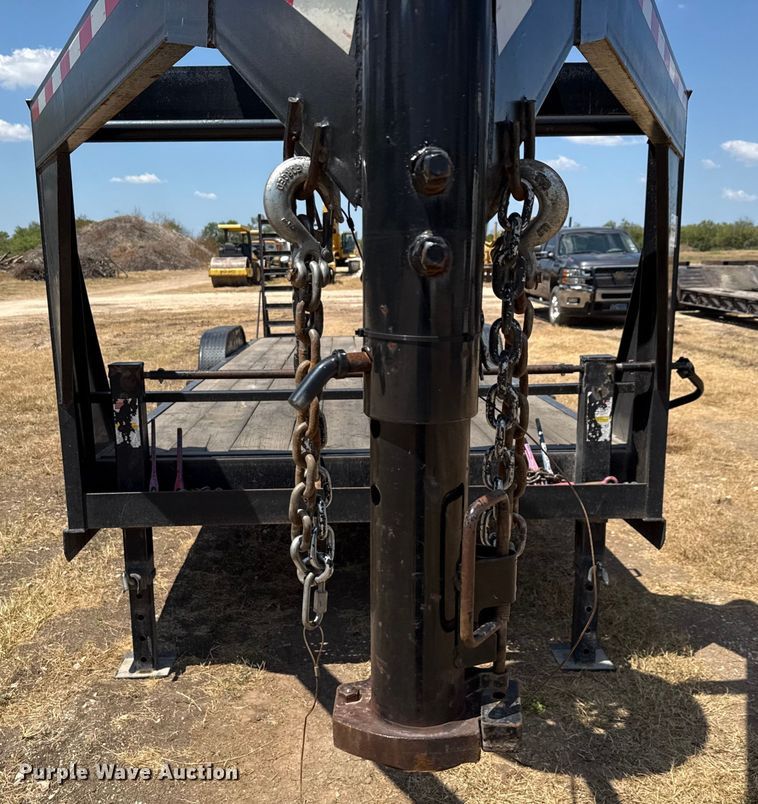 image for item ED5874 2022 C and M Trailers 83X24 GN 7K equipment trailer