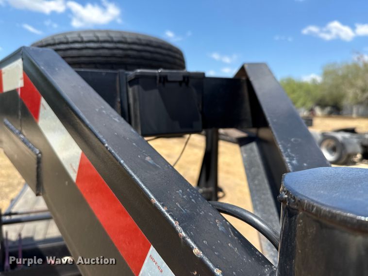 image for item ED5874 2022 C and M Trailers 83X24 GN 7K equipment trailer