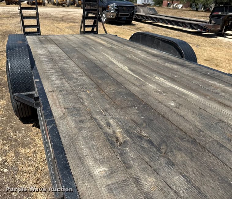 image for item ED5874 2022 C and M Trailers 83X24 GN 7K equipment trailer