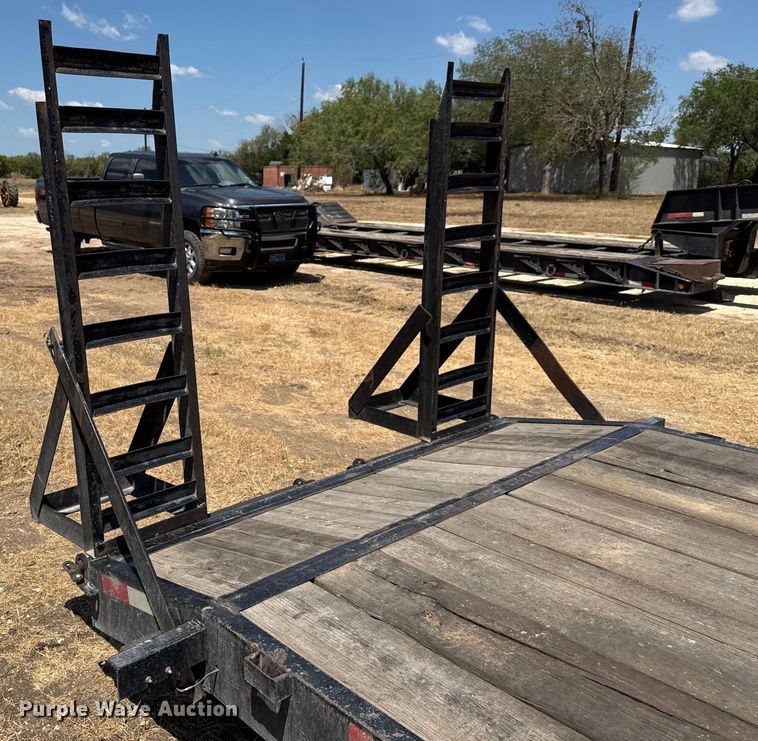 image for item ED5874 2022 C and M Trailers 83X24 GN 7K equipment trailer