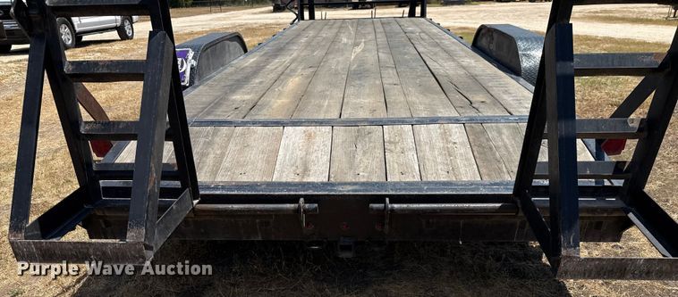 image for item ED5874 2022 C and M Trailers 83X24 GN 7K equipment trailer