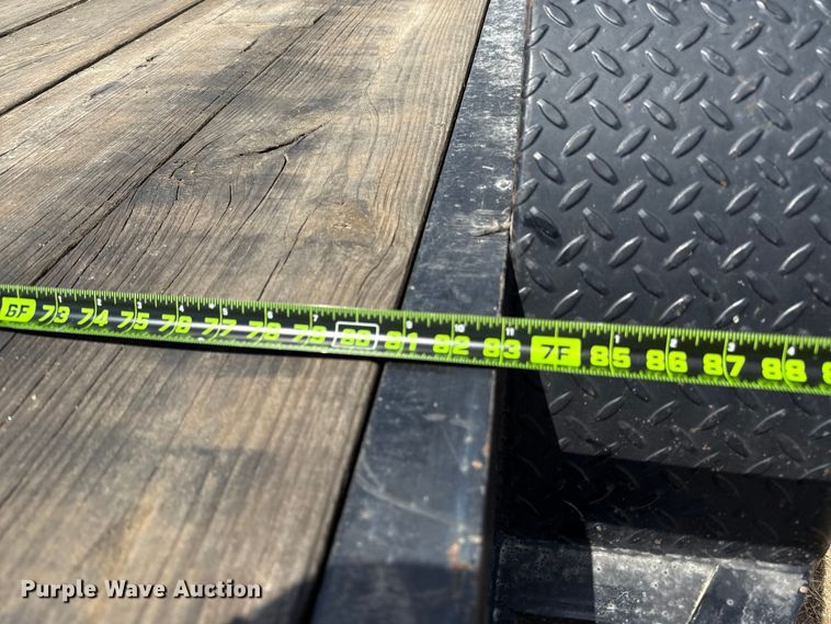 image for item ED5874 2022 C and M Trailers 83X24 GN 7K equipment trailer