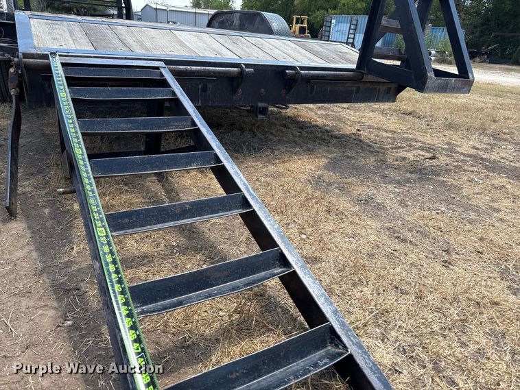 image for item ED5874 2022 C and M Trailers 83X24 GN 7K equipment trailer