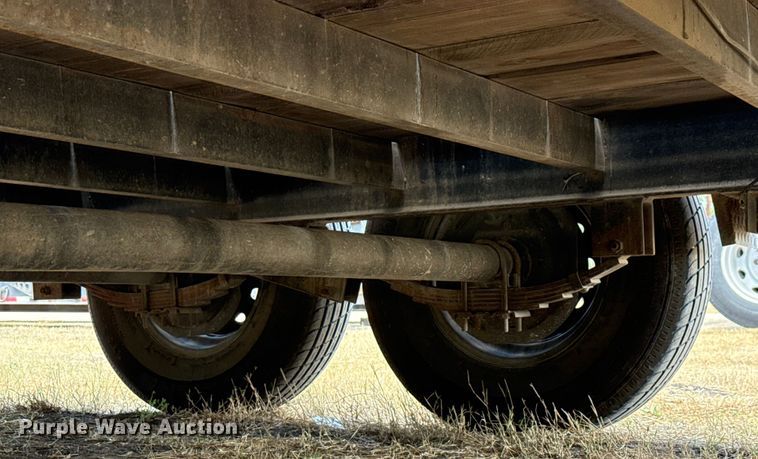 image for item ED5874 2022 C and M Trailers 83X24 GN 7K equipment trailer