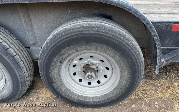 image for item ED5874 2022 C and M Trailers 83X24 GN 7K equipment trailer