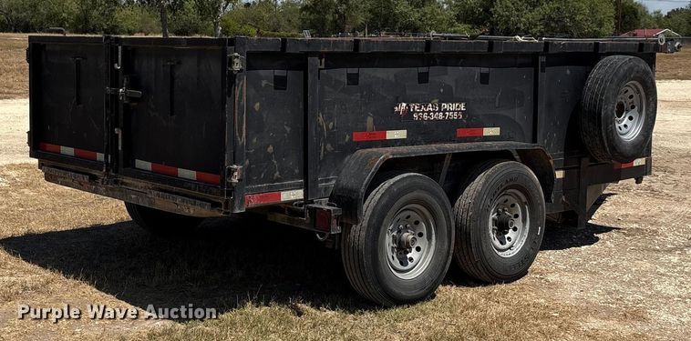 image for item ED5876 2017 Texas Pride dump trailer