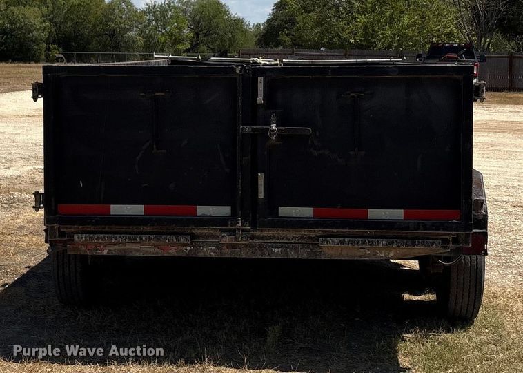 image for item ED5876 2017 Texas Pride dump trailer