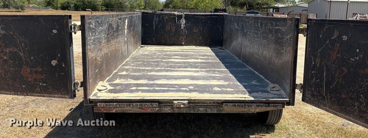 image for item ED5876 2017 Texas Pride dump trailer
