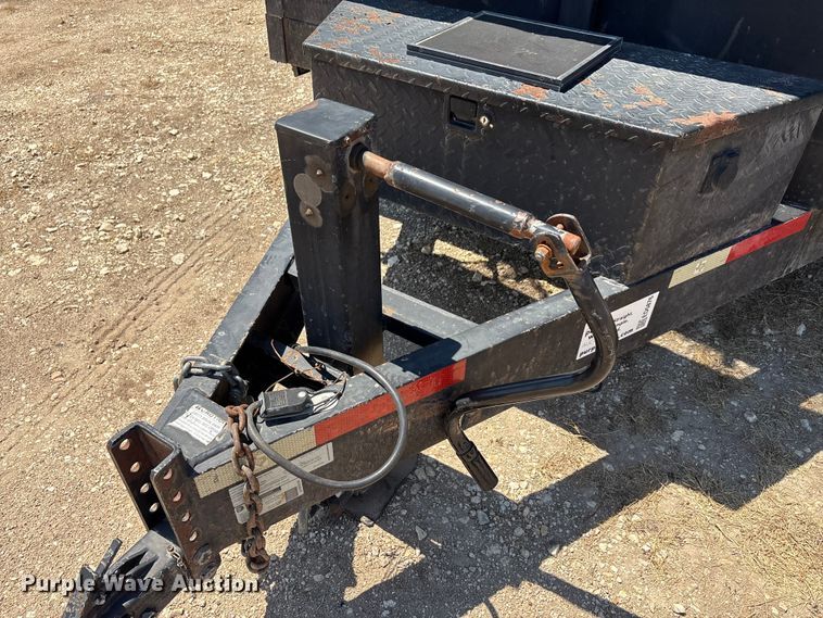 image for item ED5876 2017 Texas Pride dump trailer
