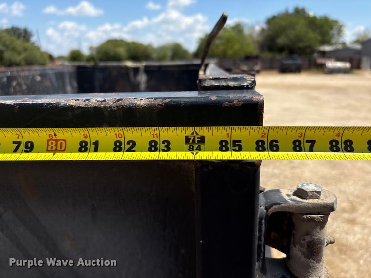 image for item ED5876 2017 Texas Pride dump trailer