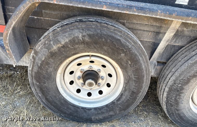 image for item ED5876 2017 Texas Pride dump trailer