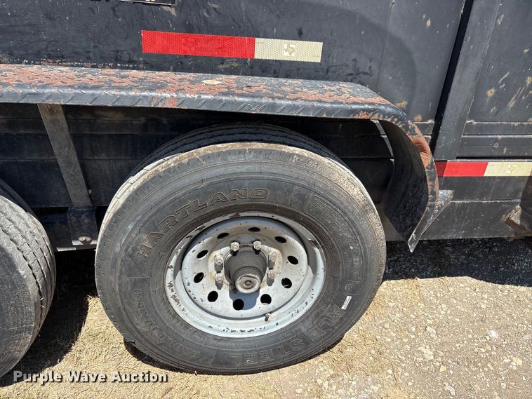 image for item ED5876 2017 Texas Pride dump trailer