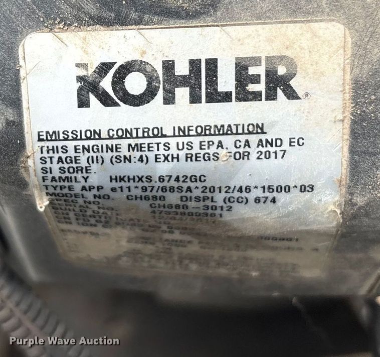 image for item EE3964 Walker MTGHS ZTR lawn mower