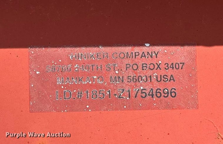 image for item EE3999 Hiniker plow