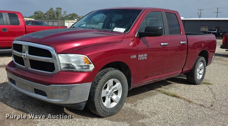 image for item EF3796 2014 RAM 1500 SLT Quad Cab pickup truck