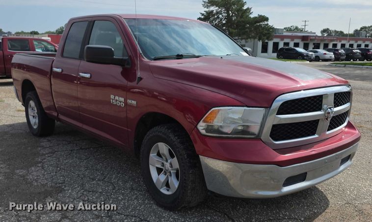 image for item EF3796 2014 RAM 1500 SLT Quad Cab pickup truck