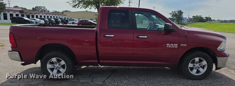 image for item EF3796 2014 RAM 1500 SLT Quad Cab pickup truck