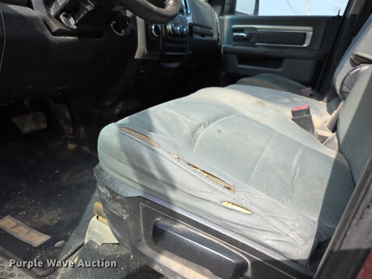 image for item EF3796 2014 RAM 1500 SLT Quad Cab pickup truck