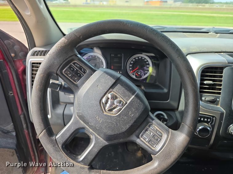 image for item EF3796 2014 RAM 1500 SLT Quad Cab pickup truck