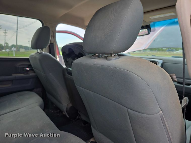 image for item EF3796 2014 RAM 1500 SLT Quad Cab pickup truck