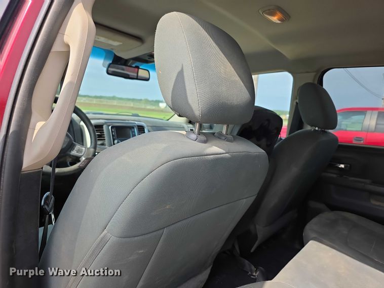 image for item EF3796 2014 RAM 1500 SLT Quad Cab pickup truck