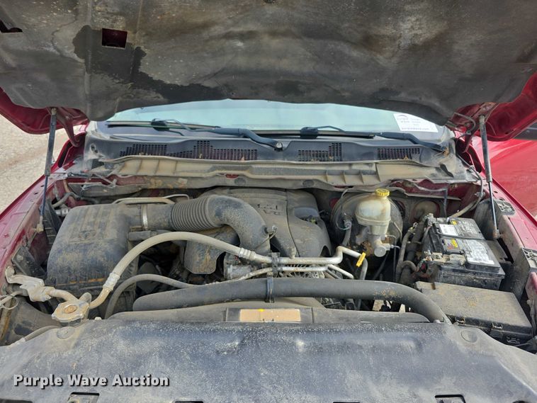 image for item EF3796 2014 RAM 1500 SLT Quad Cab pickup truck