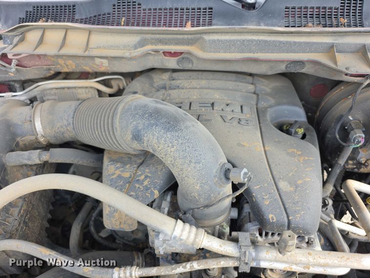 image for item EF3796 2014 RAM 1500 SLT Quad Cab pickup truck