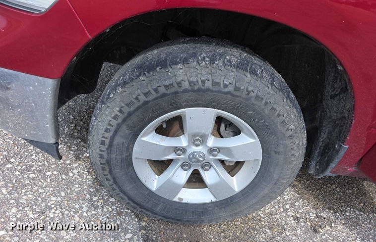 image for item EF3796 2014 RAM 1500 SLT Quad Cab pickup truck