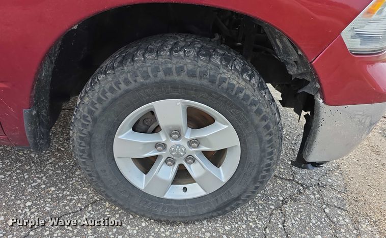 image for item EF3796 2014 RAM 1500 SLT Quad Cab pickup truck