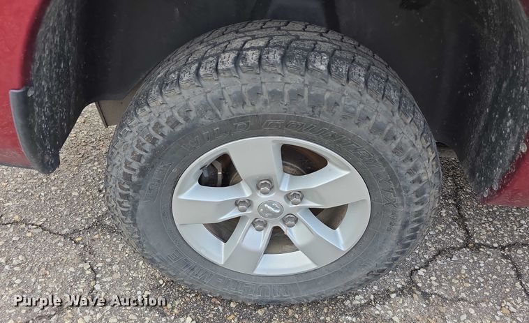 image for item EF3796 2014 RAM 1500 SLT Quad Cab pickup truck